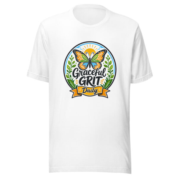 Graceful Grit Daily Graphic Tee mockup 8