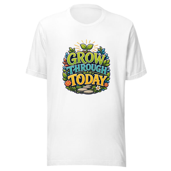 GROW THROUGH TODAY Heartbeat-20260622-codex-fallback Graphic Tee mockup 1 GROW THROUGH TODAY Heartbeat-20260622-codex-fallback Graphic Tee front view