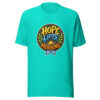 Hope Lifts Morning Graphic Tee mockup 6 Hope Lifts Morning Graphic Tee mockup 6