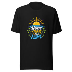 Hope Takes The Lead Graphic Tee front view