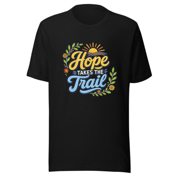Hope Takes The Trail Graphic Tee mockup 1 Hope Takes The Trail Graphic Tee front view