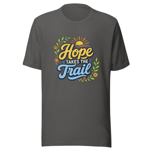 Hope Takes The Trail Graphic Tee mockup 3 Hope Takes The Trail Graphic Tee mockup 3