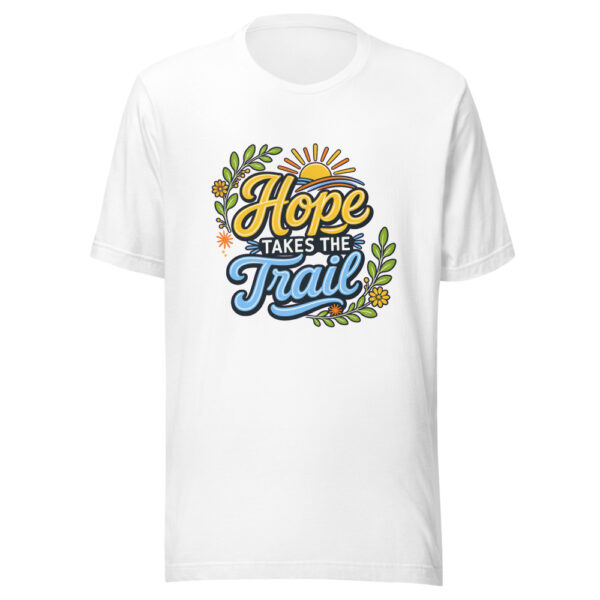 Hope Takes The Trail Graphic Tee mockup 5 Hope Takes The Trail Graphic Tee mockup 5