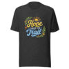 Hope Takes The Trail Graphic Tee mockup 6