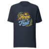Hope Takes The Trail Graphic Tee mockup 7