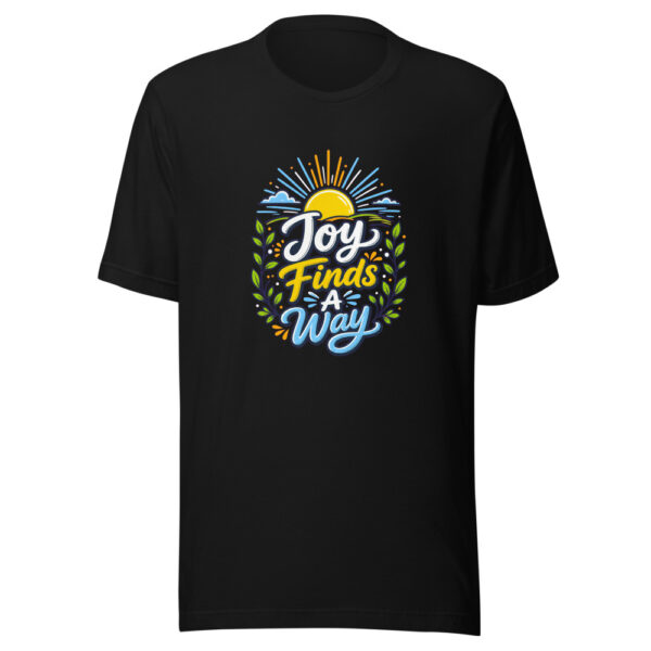 Joy Finds A Way Graphic Tee mockup 2 Joy Finds A Way Graphic Tee mockup 2