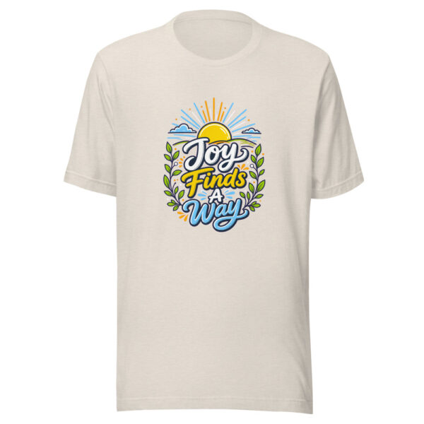 Joy Finds A Way Graphic Tee mockup 8 Joy Finds A Way Graphic Tee mockup 8