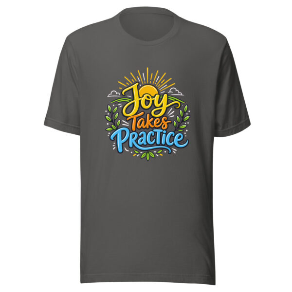 Joy Takes Practice Graphic Tee mockup 5 Joy Takes Practice Graphic Tee mockup 5