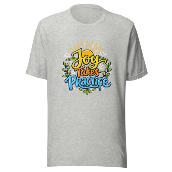 Joy Takes Practice Graphic Tee mockup 6 Joy Takes Practice Graphic Tee mockup 6
