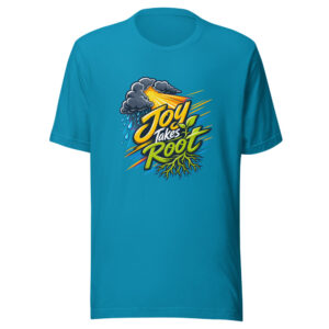 Joy Takes Root Graphic Tee mockup 1 Joy Takes Root Graphic Tee front view