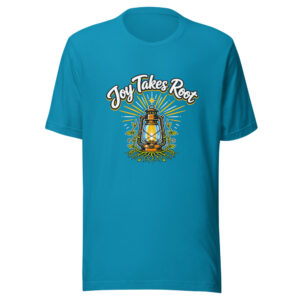 Joy Takes Root Graphic Tee mockup 1 Joy Takes Root Graphic Tee front view