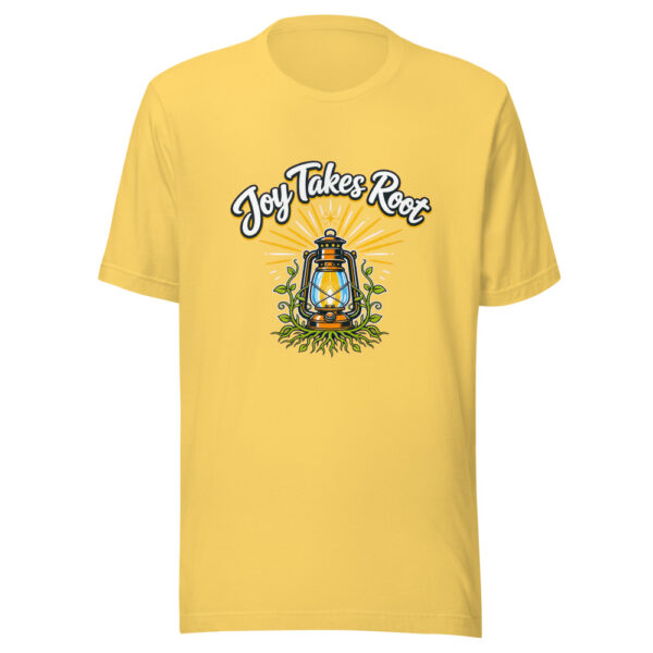 Joy Takes Root Graphic Tee mockup 4 Joy Takes Root Graphic Tee mockup 4
