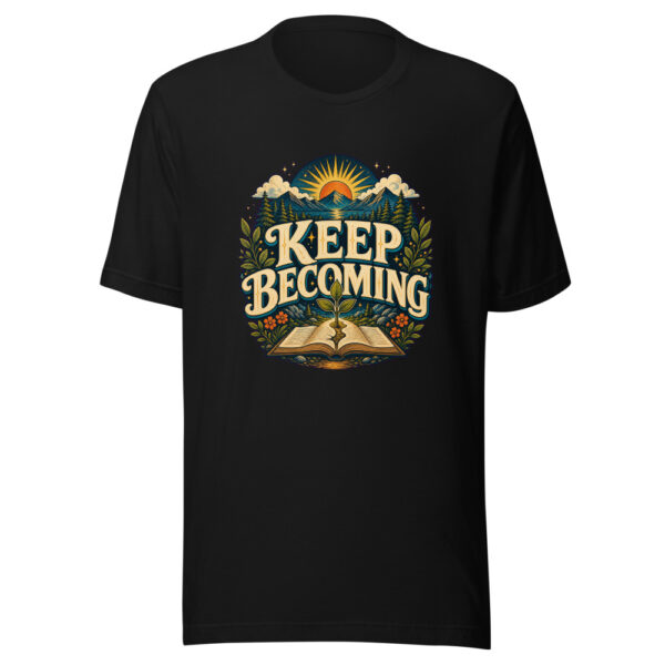 Keep Becoming Heartbeat-20260613-manual-codex Graphic Tee mockup 1 Keep Becoming Heartbeat-20260613-manual-codex Graphic Tee front view