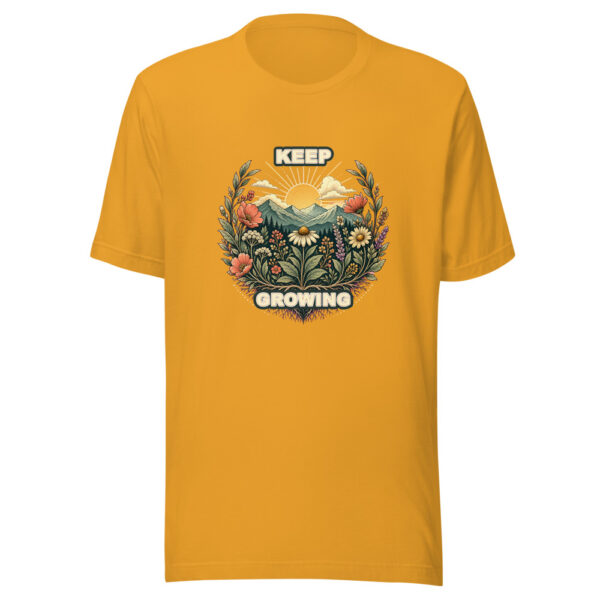 KEEP GROWING Heartbeat-20260614-inspirationalshirts-codex Graphic Tee mockup 3