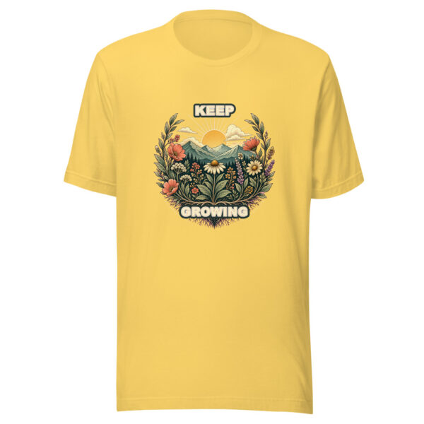 KEEP GROWING Heartbeat-20260614-inspirationalshirts-codex Graphic Tee mockup 4