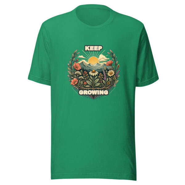 KEEP GROWING Heartbeat-20260614-inspirationalshirts-codex Graphic Tee mockup 5