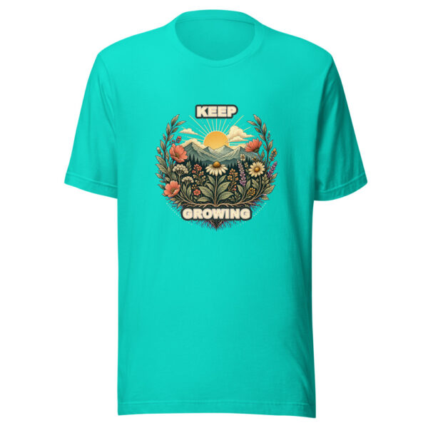 KEEP GROWING Heartbeat-20260614-inspirationalshirts-codex Graphic Tee mockup 6