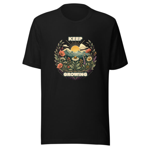 KEEP GROWING Heartbeat-20260614-inspirationalshirts-codex Graphic Tee mockup 7