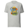 Keep Your Light Moving Graphic Tee front view