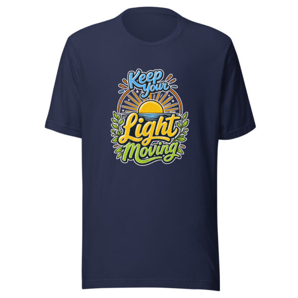 keep-your-light-moving-evergreen-shirt-design-manual-keep-your-light-mov-mockup-2 Keep Your Light Moving Graphic Tee
