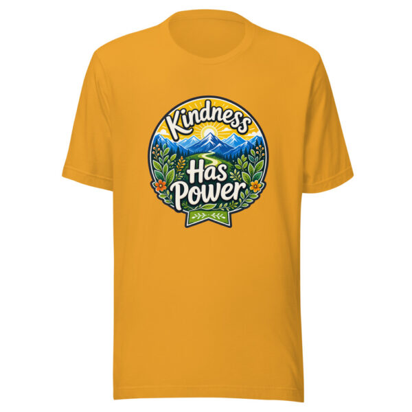 Kindness Has Power Graphic Tee mockup 1 Kindness Has Power Graphic Tee front view