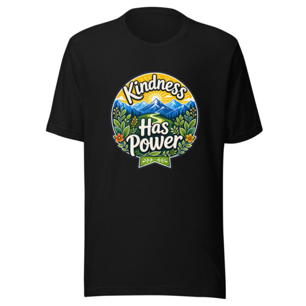 Kindness Has Power Graphic Tee mockup 7 Kindness Has Power Graphic Tee mockup 7