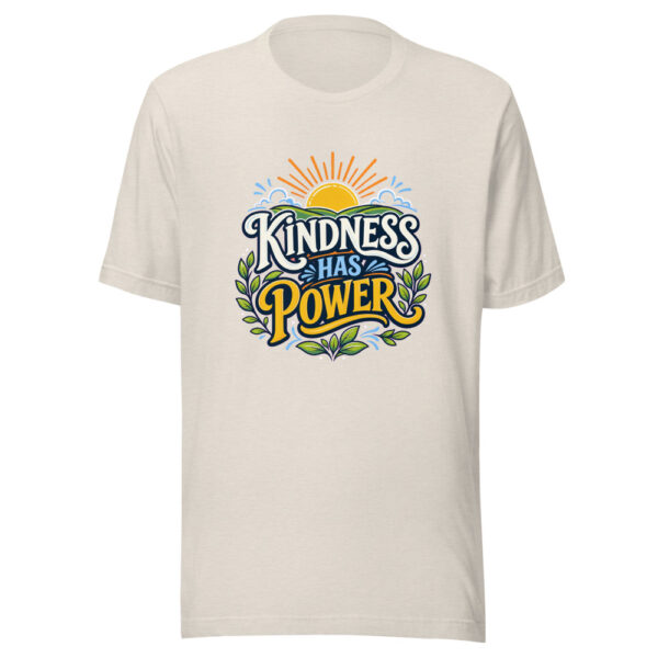 Kindness Has Power Graphic Tee mockup 8 Kindness Has Power Graphic Tee mockup 8
