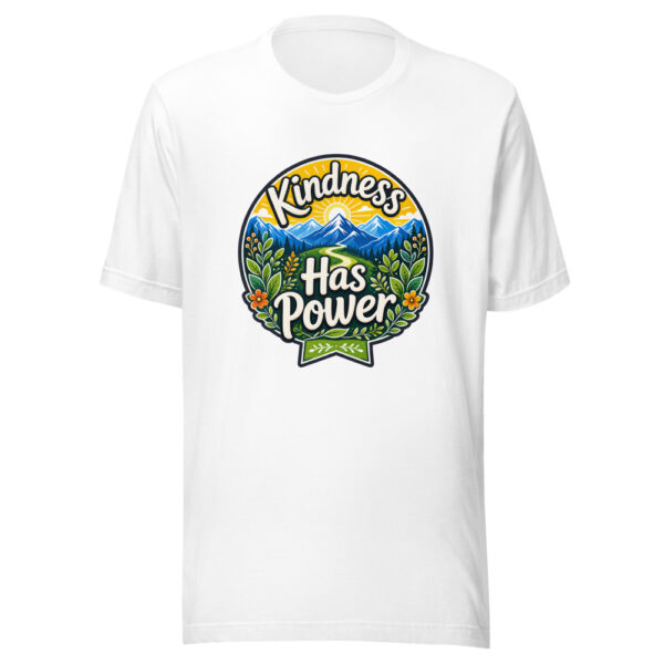 Kindness Has Power Graphic Tee mockup 8 Kindness Has Power Graphic Tee mockup 8