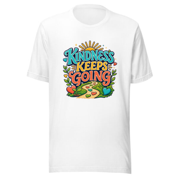 KINDNESS KEEPS GOING Heartbeat-20260622-codex-fallback Graphic Tee front view