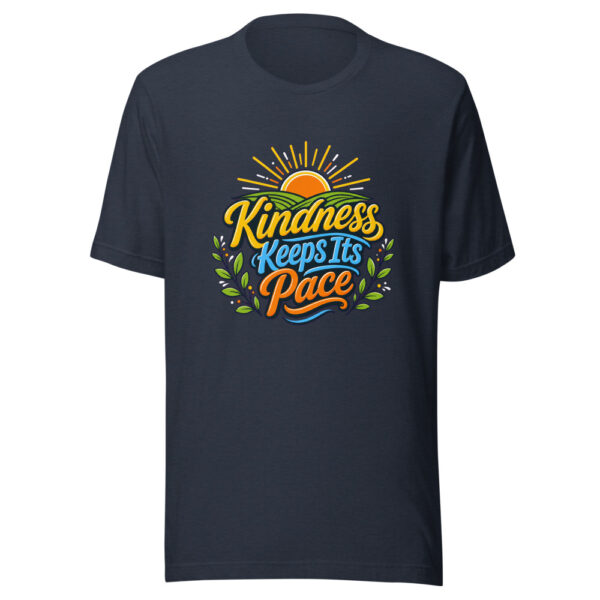 Kindness Keeps Its Pace Graphic Tee front view
