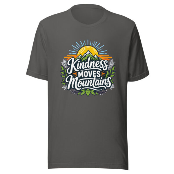 Kindness Moves Mountains Graphic Tee mockup 5 Kindness Moves Mountains Graphic Tee mockup 5