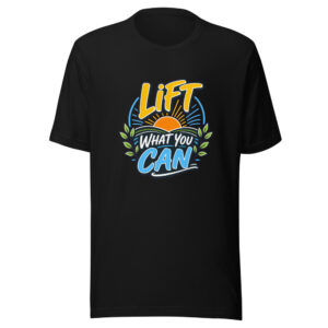 lift-what-you-can-evergreen-shirt-design-manual-lift-what-you-can-evergr-mockup-1 Lift What You Can Graphic Tee