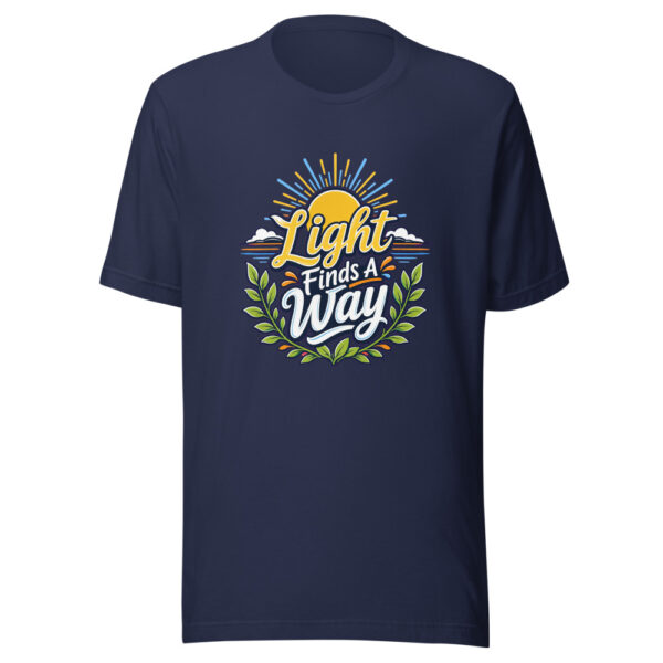 Light Finds A Way Graphic Tee mockup 4 Light Finds A Way Graphic Tee mockup 4