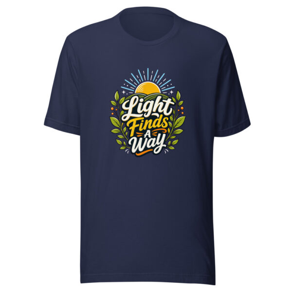 Light Finds A Way Graphic Tee mockup 4 Light Finds A Way Graphic Tee mockup 4