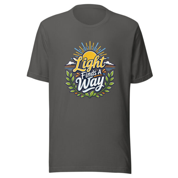 Light Finds A Way Graphic Tee mockup 5 Light Finds A Way Graphic Tee mockup 5