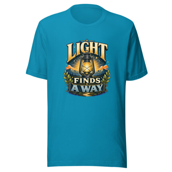 Light Finds A Way Heartbeat-20260613-inspirational-codex Graphic Tee mockup 2 Light Finds A Way Heartbeat-20260613-inspirational-codex Graphic Tee mockup 2