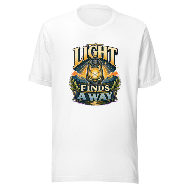 Light Finds A Way Heartbeat-20260613-inspirational-codex Graphic Tee mockup 3 Light Finds A Way Heartbeat-20260613-inspirational-codex Graphic Tee mockup 3