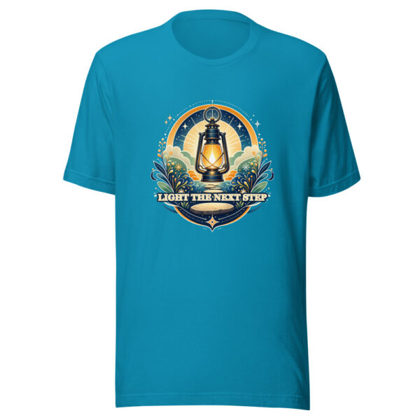 LIGHT THE NEXT STEP Heartbeat-20260614-inspirationalshirts-codex Graphic Tee mockup 1 LIGHT THE NEXT STEP Heartbeat-20260614-inspirationalshirts-codex Graphic Tee front view