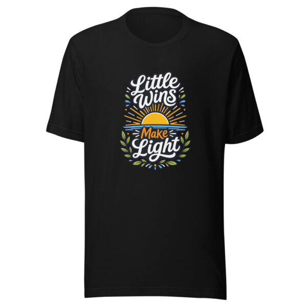 Little Wins Make Light Graphic Tee mockup 2 Little Wins Make Light Graphic Tee mockup 2
