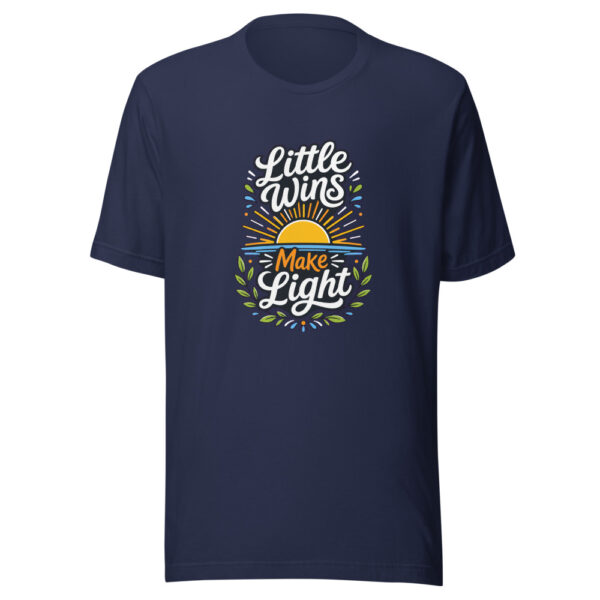 Little Wins Make Light Graphic Tee mockup 4 Little Wins Make Light Graphic Tee mockup 4