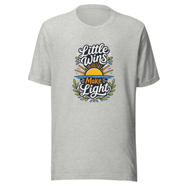Little Wins Make Light Graphic Tee mockup 5 Little Wins Make Light Graphic Tee mockup 5