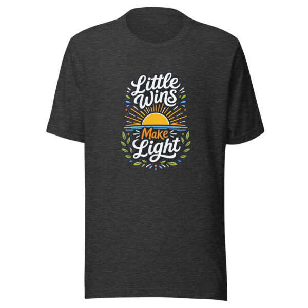 Little Wins Make Light Graphic Tee mockup 6 Little Wins Make Light Graphic Tee mockup 6