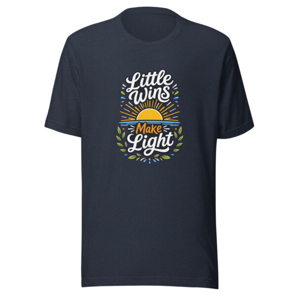 Little Wins Make Light Graphic Tee mockup 7 Little Wins Make Light Graphic Tee mockup 7