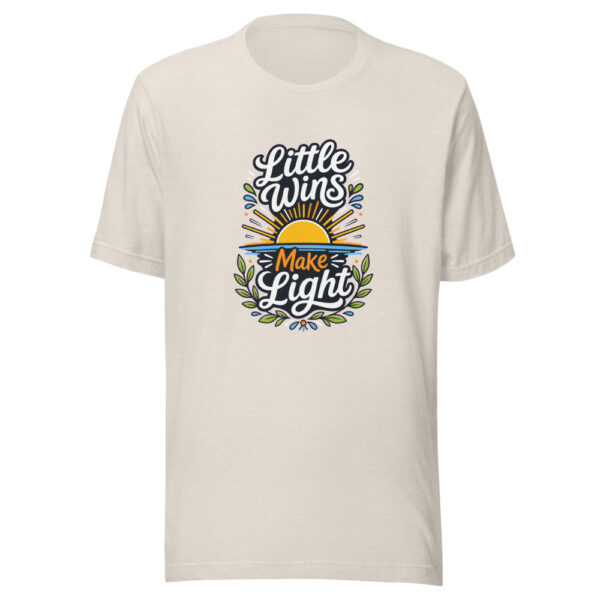 Little Wins Make Light Graphic Tee mockup 8 Little Wins Make Light Graphic Tee mockup 8