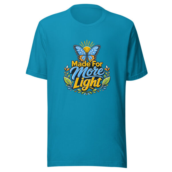 Made For More Light Graphic Tee mockup 2 Made For More Light Graphic Tee mockup 2