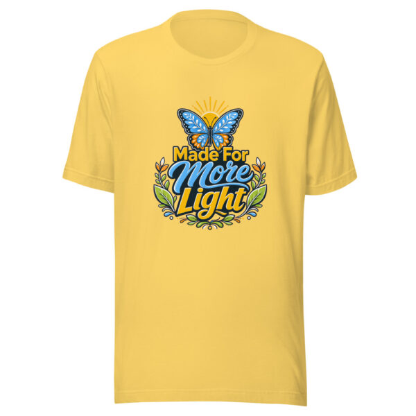 Made For More Light Graphic Tee mockup 4 Made For More Light Graphic Tee mockup 4