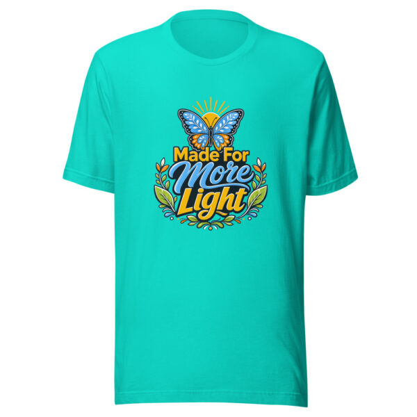 Made For More Light Graphic Tee mockup 6 Made For More Light Graphic Tee mockup 6