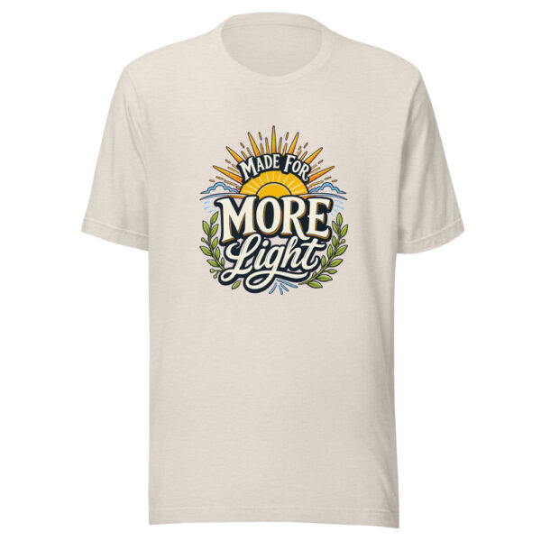 Made For More Light Graphic Tee mockup 8 Made For More Light Graphic Tee mockup 8