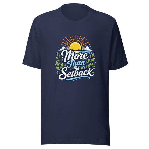 More Than The Setback Graphic Tee mockup 4 More Than The Setback Graphic Tee mockup 4