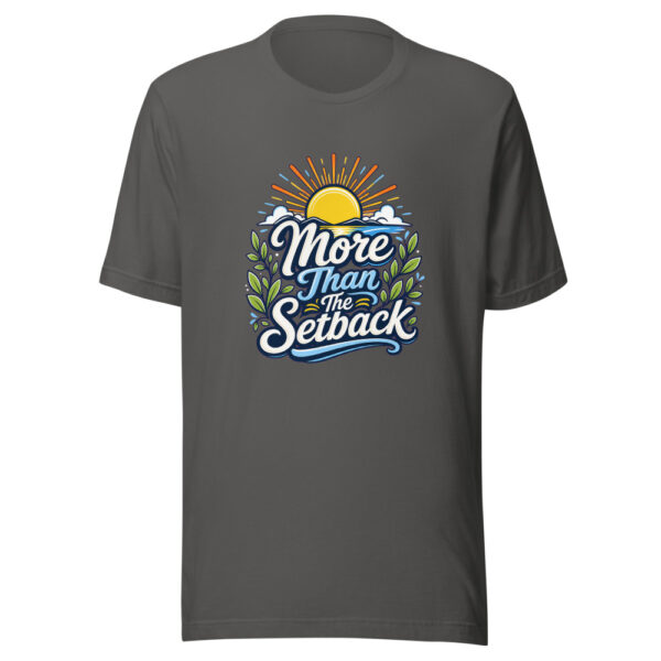 More Than The Setback Graphic Tee mockup 5 More Than The Setback Graphic Tee mockup 5